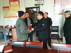 陕西华州区莲花寺镇：慰问困难党员、群众以及离任老干部