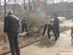 陕西华州区莲花寺镇：党员干部齐上阵   环境卫生为大家