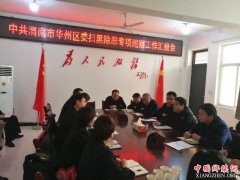 陕西华州区委第二专项巡察组来莲花寺镇对扫黑除恶专项斗争工作进行专项巡察