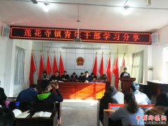 陕西华州区莲花寺镇：召开周重点工作例会