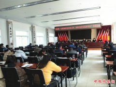 安徽棠溪镇：党委书记上党课，振奋干部精气神