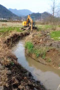 安徽棠溪社区小环改—沟渠硬化工程开工