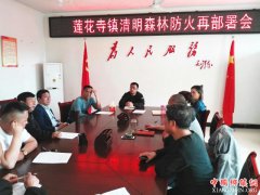 陕西华州区莲花寺镇：专题安排部署清明清明期间防火工作