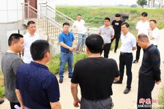 安徽和县乌江镇：加强巡河检查 扎实推进防汛工作