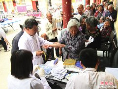 免费体检 关爱夕阳红