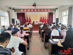 陕西华州区杏林镇：开展党建知识测试 提升党务工作水平