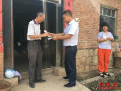 <b>陕西华州大明镇：“八一”慰问退役军人 营造拥军爱军氛围</b>