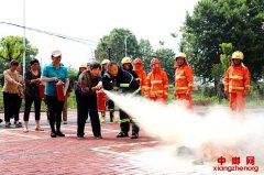 安徽和县乌江镇抓牢夏季消防安全工作