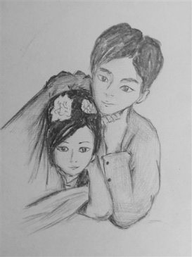 大二女生手绘“不同时期的父母” 边画边感慨对父母关注太少