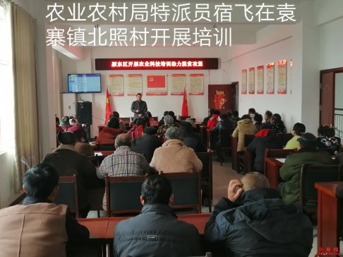 安徽颍东：科技特派员进村开展科技指导培训