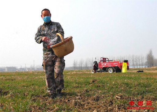 <b>郯城：农民防疫情抓粮食生产“两不误”</b>