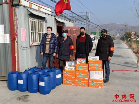 安徽：符离镇企业、个人捐资捐物助力四山村战“疫”