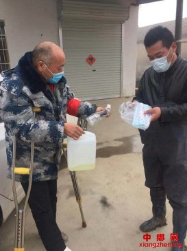 <b>安徽定远县桑涧镇河北村：疫情防控不落帮扶</b>