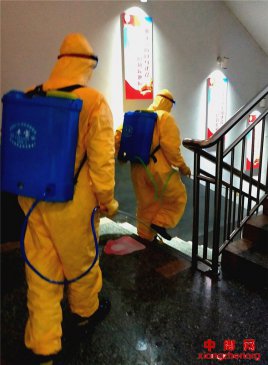 郯城：疫情防控村街消杀无“盲点”