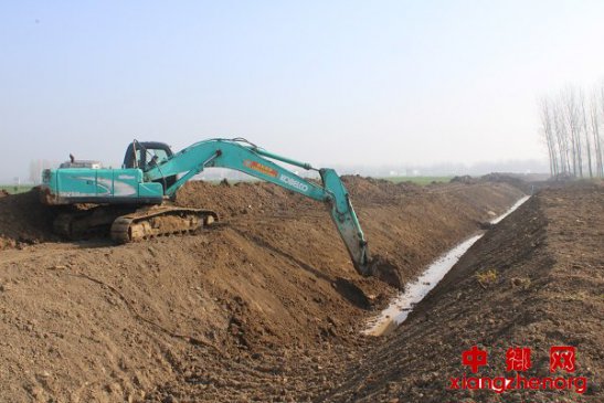 安徽：春季农田水利建设忙