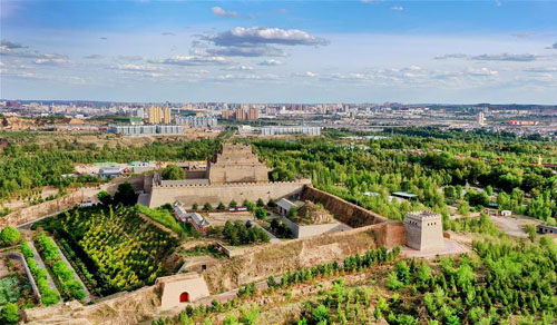 <b>大漠新榆林 塞上森林城</b>