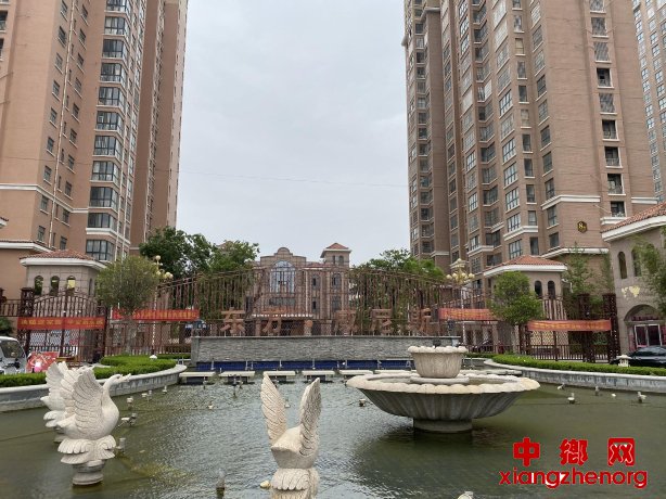 柴长安开发的东方威尼斯小区。 新京报记者摄