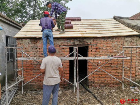 安徽省刘集镇积极开展贫困户住房安全再提升工作