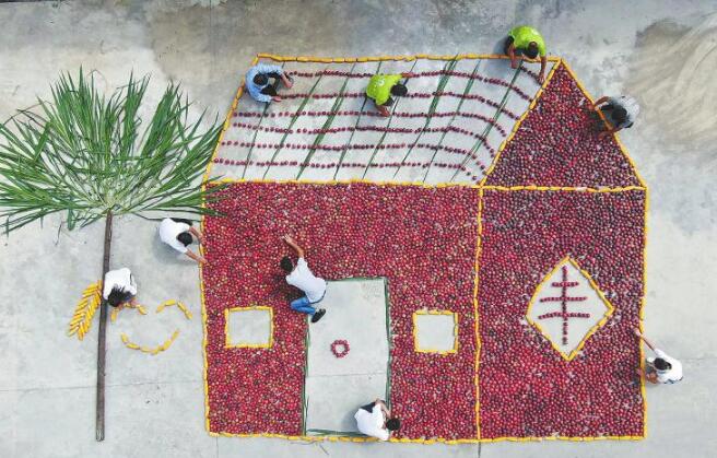 <b>农家院坝“长”出“新居”</b>