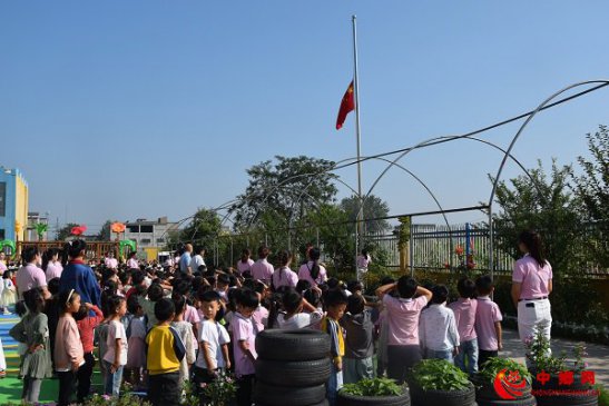 <b>安徽省亳州市谯城区古城镇：纪念九。一八  激发爱国情</b>