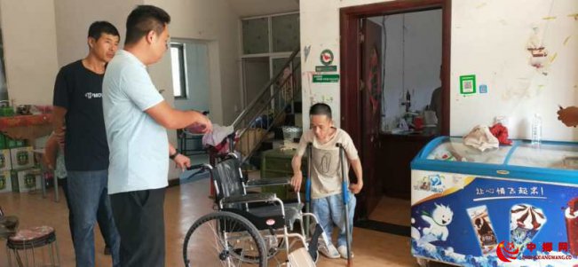 <b>安徽省古井镇：镇残联积极做好残疾人辅助器具发放工作</b>