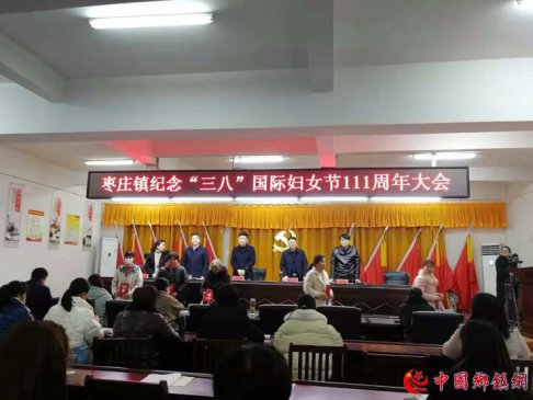 安徽阜阳 枣庄镇表彰奖励“三八红旗手”、“好