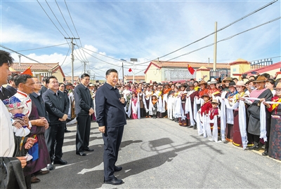 坚持以人民为中心深化改革开放 深入推进青藏高