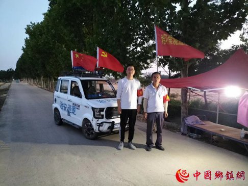 安徽怀远县兰桥镇：八十名党员奋战“三夏”一