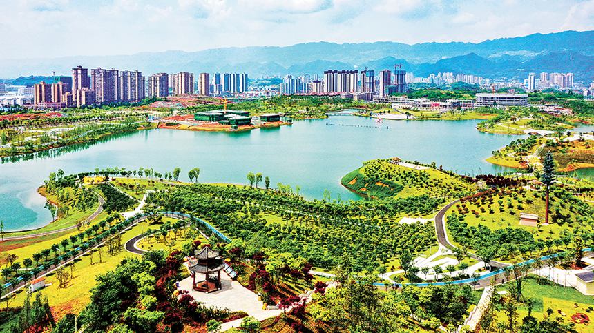 三合湖湿地公园月底开园