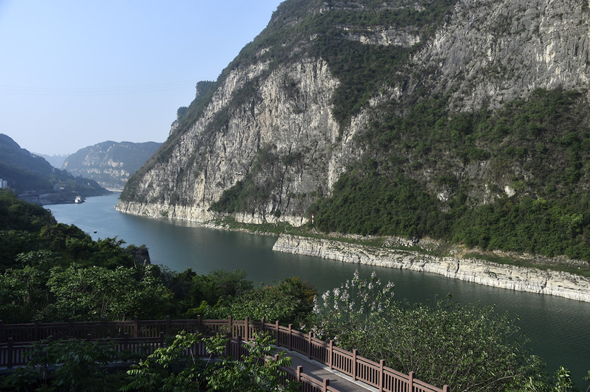 乌江画廊重庆涪陵段景观。黄河摄