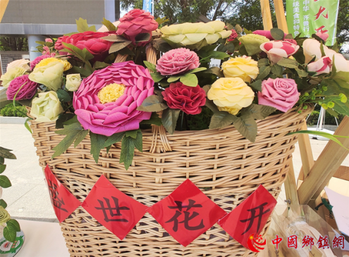 <b>沂蒙“煎饼花”惊艳博览会</b>