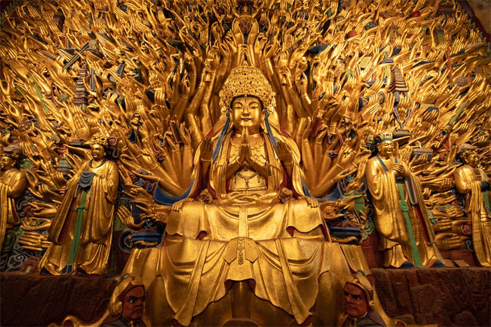 大足石刻景区。大足石刻研究院供图