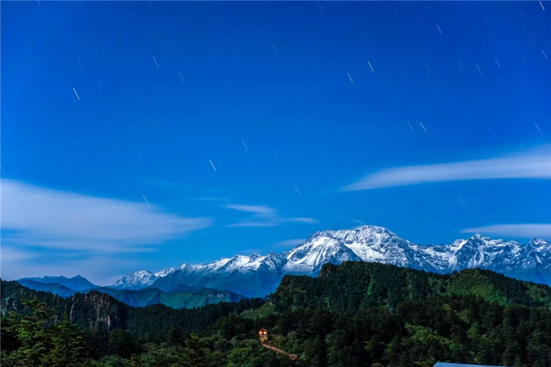 西岭雪山景区图。景区管理方供图