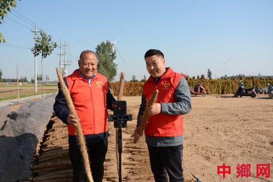 河南内黄县第一书记代言直播助农销售山药