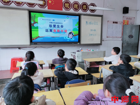 湖南宁远县印山小学：初春防溺水 安全记心间