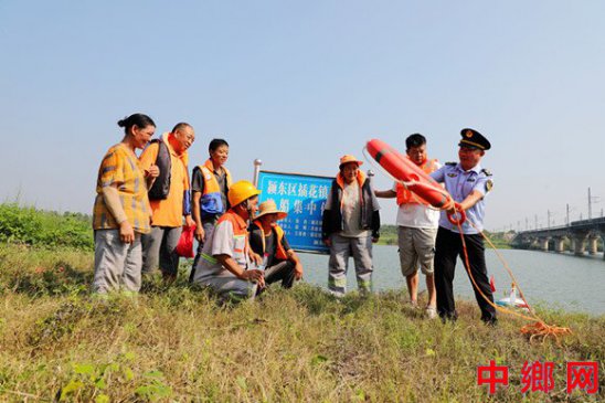 安徽阜阳：茨河岸边讲安全