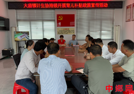 安徽凤阳大庙：育儿补贴再宣传 惠民政策送到家