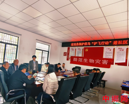 安徽定远：连江镇联合县林业发展中心开展“护